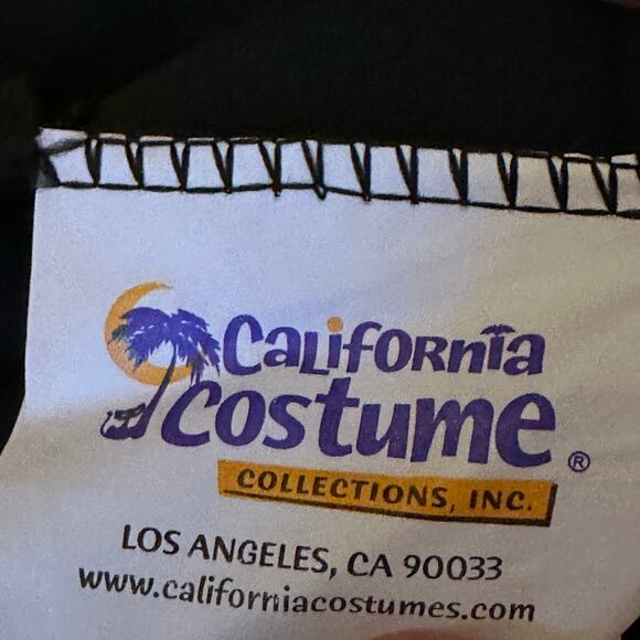 Grim Reaper Halloween Costume Hood Mask Terror Kids Child M California Costumes - Picture 6 of 9